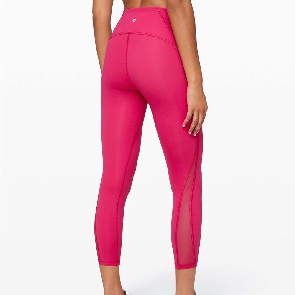 Lululemon Train Time Pant 25” - Calypso Pink